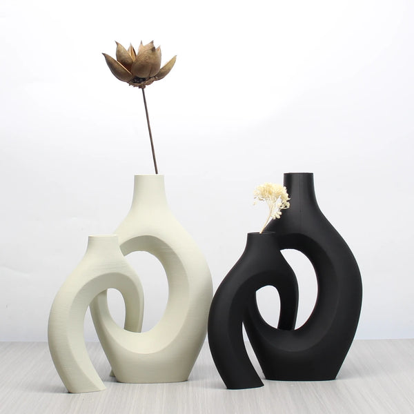 Bohemian Art Vase Set
