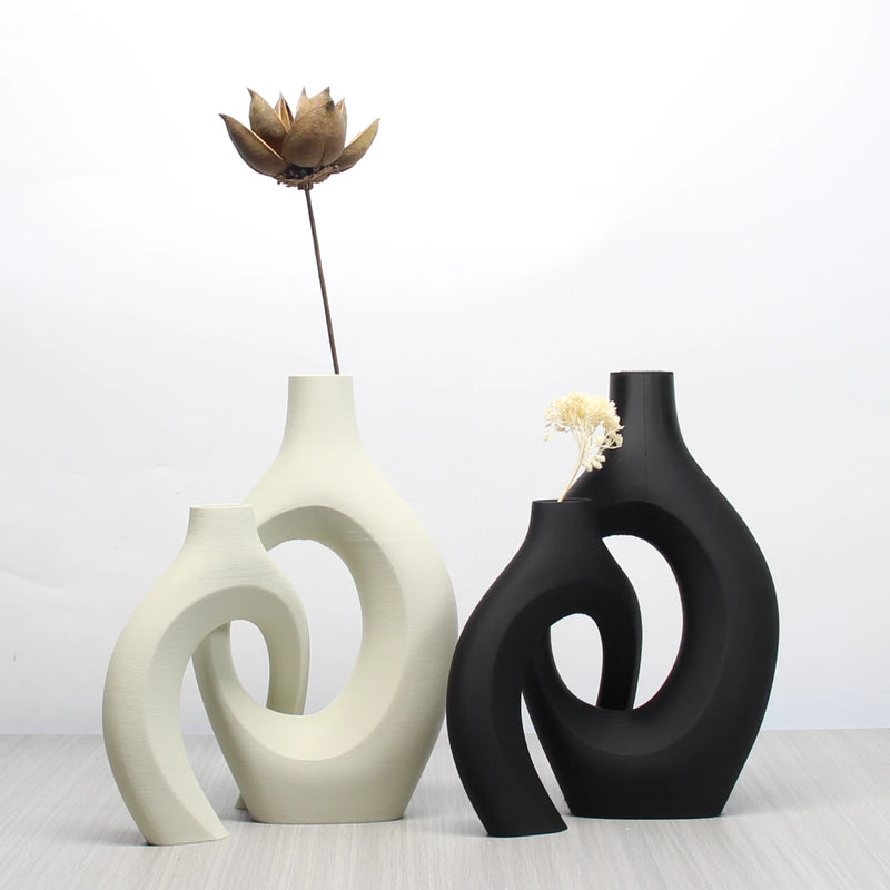 Bohemian Art Vase Set